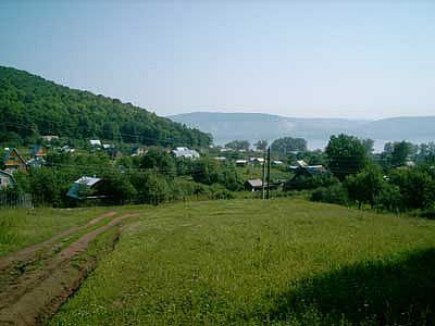 Село, вид от здания Больницы