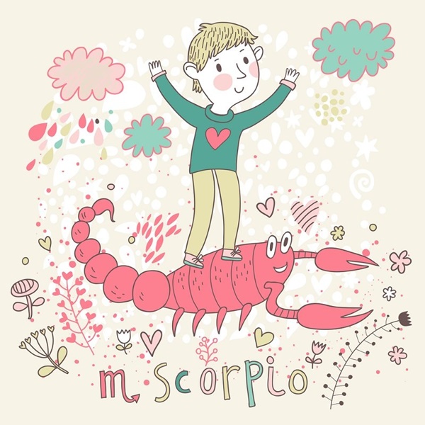 Знак зодиака Скорпион в общении с детьми