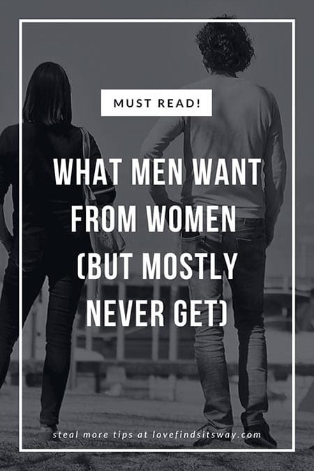 What Men Want From Women in a Relationship