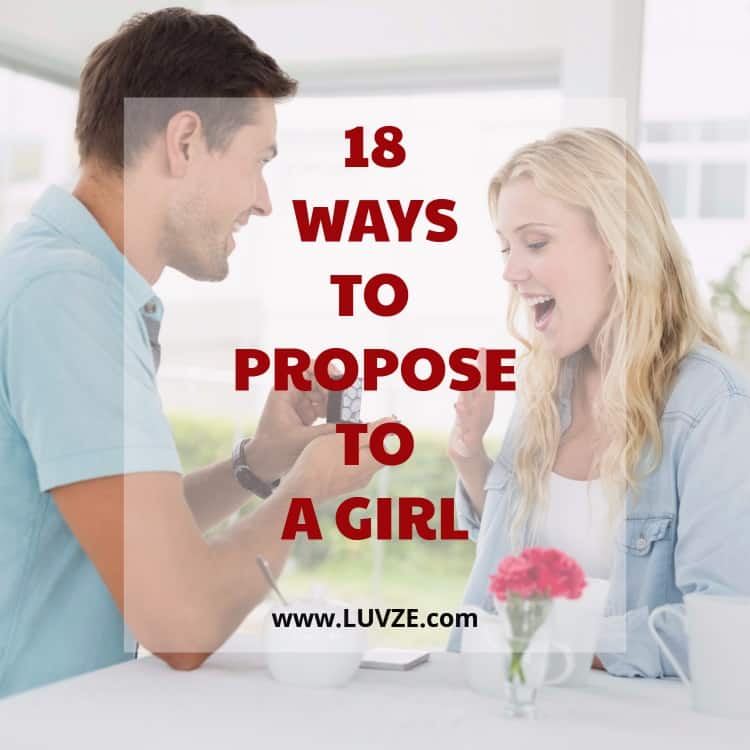 how to propose to a girl