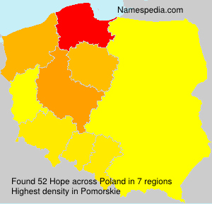 Surname Hope in Poland