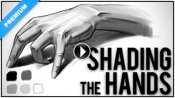 Learn how to shade and detail the hands