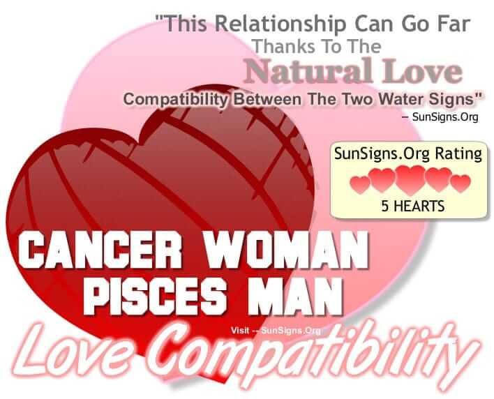 cancer woman pisces man