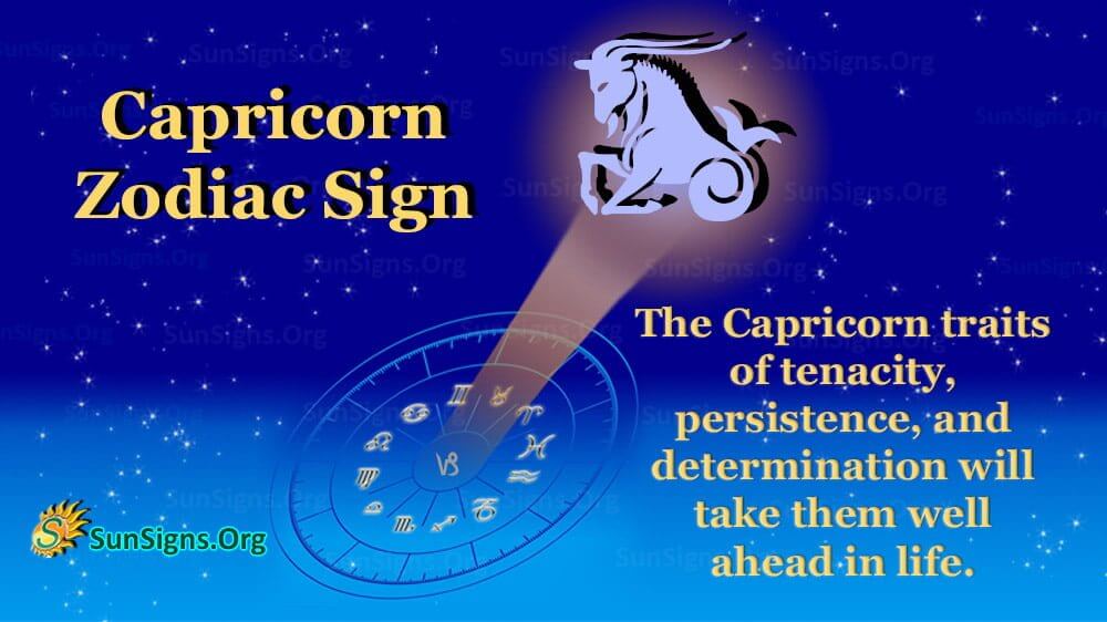 capricorn zodiac sign